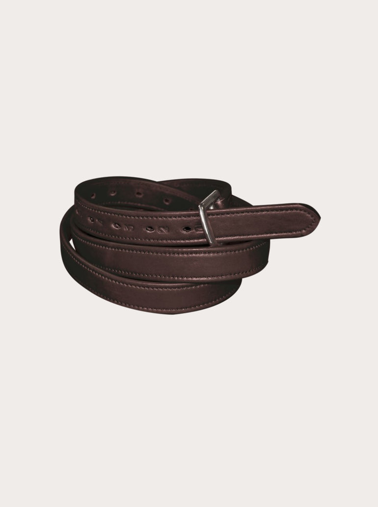 Etrivières nylon gainé cuir F&C