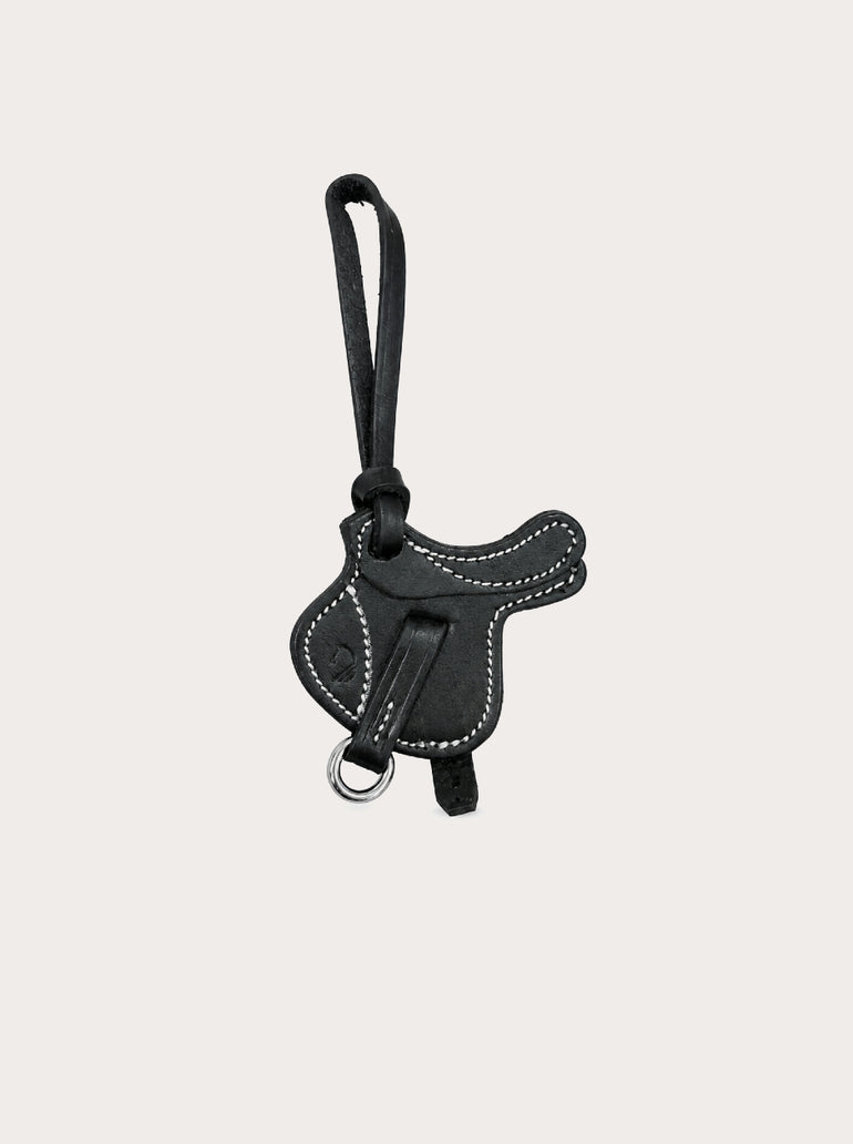 Porte clés cuir selle