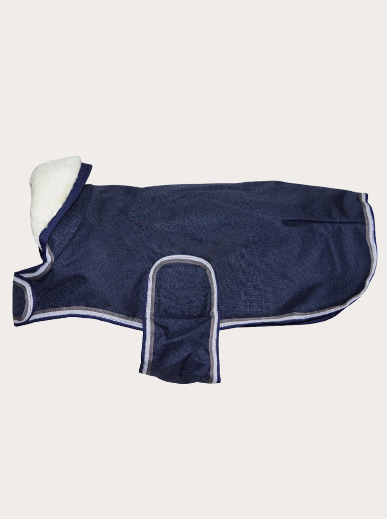 Manteau Imperméable Doublé Polaire Pour Chien - Cordura Résistant, Coupe-vent Et Réfléchissant - Taille L Orange - 6